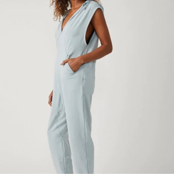 NWT Free People Nothing But Sweats One Piece Jumpsuit - S and M - Picture 4 of 7